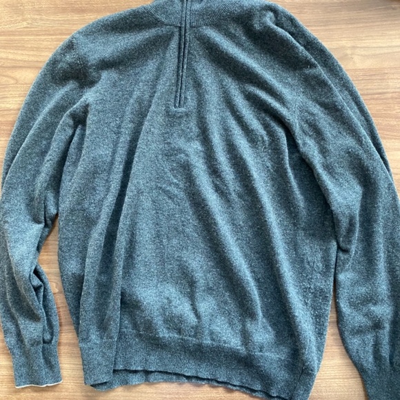 Brunello Cucinelli Turtleneck Quarterzip Cashmere - Picture 4 of 4